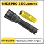פנס יד נטען 3300 לומן MH25 PRO
